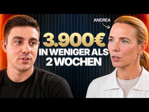 Andrea erzählt von der Zusammenarbeit mit Marcel